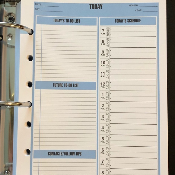 Daily Planners for Organization - Picture 6 of 8